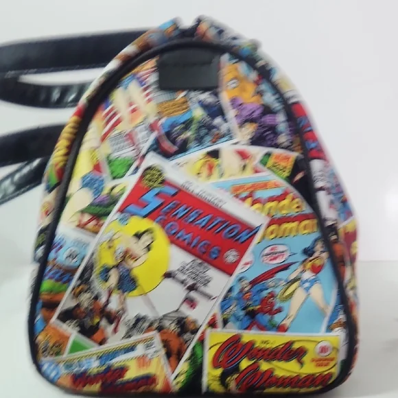 Superhero Comic Print Women's Bag - Picture 5 of 9